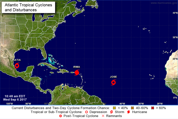 active tropical cyclones