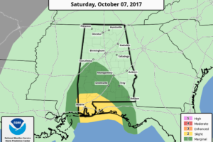 Severe Weather Threat Arrives a Bit Early