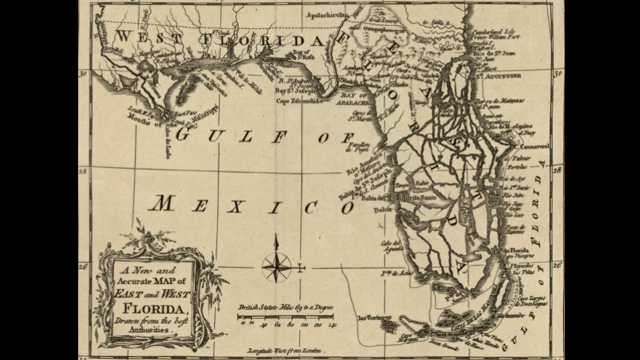 On This Day In Alabama History: Great Britain Divided Florida Territory