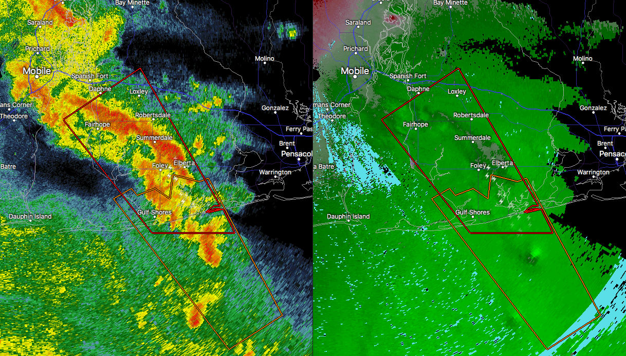 Another Tornado Warning Issued For Parts Of Baldwin County : The Alabama Weather Blog
