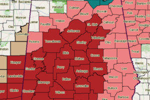 Updates To Expectations In Central Alabama As Of 11:00 AM