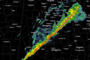 Severe Weather Threat Has Ended For North/Central Alabama
