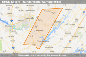 Severe Thunderstorm Warning Canceled For Parts Of Jackson, Madison, Marshall, And Morgan Counties