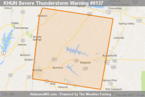 Severe Thunderstorm Warning Expired For Parts Of Colbert And Franklin Counties