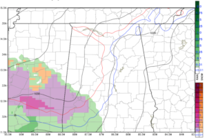 Get Ready:  Frigid Arctic Air Heading for Alabama; Keep an Eye on Sunday Morning