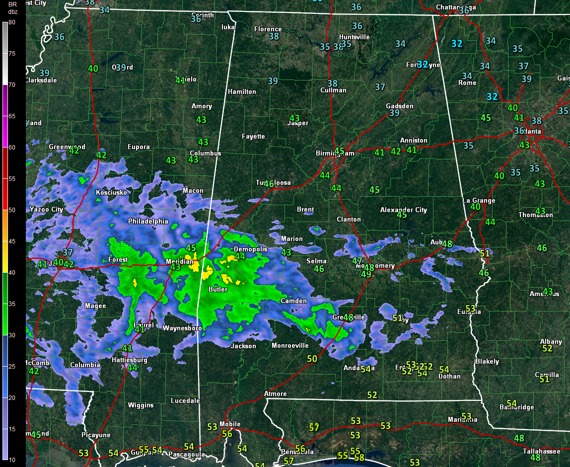 An 8 O’Clock Look at the Alabama Weather Situation The Alabama