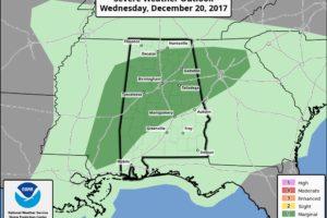 Wet, Stormy Today… Much Colder By Christmas