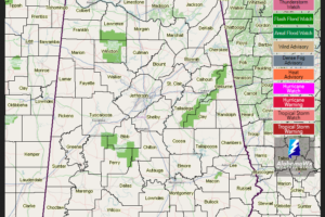 Flash Flood Watch Cancelled For North Alabama