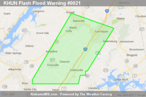 Flash Flood Warning Canceled For Parts Of Dekalb County