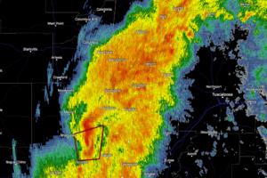 Strong Storms Affecting Portions of Greene, Pickens, & Sumter