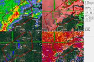 Tornado Warning in Northeast Mississippi