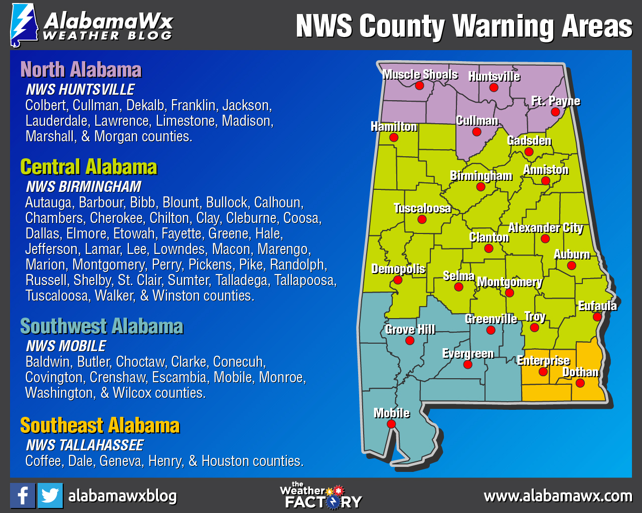 Severe Weather Awareness Week Starts Today The Alabama Weather