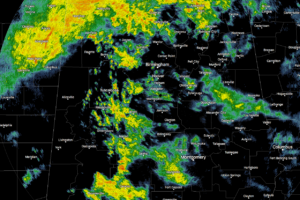 At Midday, No Strong Storms So Far For Us… A Tornado Warning In South Alabama