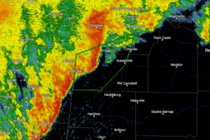 Flash Flood Warning Issued For Parts Of Colbert & Franklin Counties Until 11:00 AM