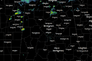 A Few Showers At Midday, Strong Storms Possible In NW Alabama Later Today