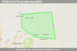 Areal Flood Warning Expired For Parts Of Madison County