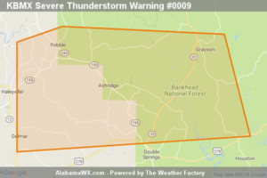 Severe Thunderstorm Warning Canceled For Parts Of Winston County