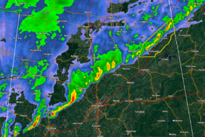 Strong Storms Dropping Into the Birmingham, Tuscaloosa and Gadsden Areas