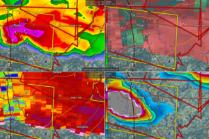 Powerful Storm with Possible Tornado Moving through City of Cullman