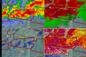 Very Dangerous Circulation Near Jacksonville in Calhoun County