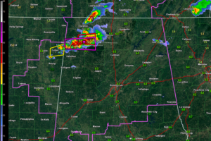 An Update on the Alabama Weather Situation Just Before 6 p.m.