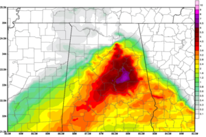 Sunday Night Look At The Upcoming Chance of Severe Weather on Monday Afternoon