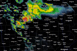 Storms Will Soon Be Entering Northwest Alabama; Hail & Damaging Winds Possible