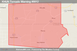 Tornado Warning Expired For Parts Of Madison And Lincoln (TN) Counties