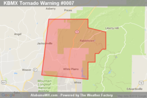 Tornado Warning Expired For Parts Of Calhoun County