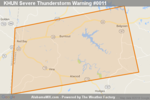 Severe Thunderstorm Warning Issued For Parts Of Franklin County Until 9:15PM