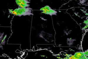 Opening Round of Storms Appears Likely for Early Afternoon Across Central Alabama, Main Round Later This Afternoon/Evening