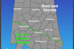 A Detailed Look at the Severe Weather Threat for Later Today Across Central Alabama