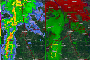 Line of Storms Will Reach Birmingham Metro Between 7:45-8:45 p.m.