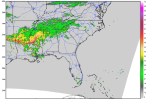 An Update on the Alabama Weather Situation at 10:45 a.m.