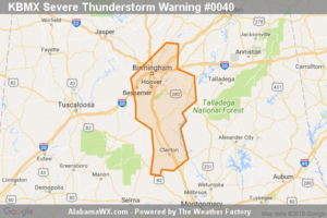 Severe Thunderstorm Warning Remains In Effect Until 915 PM CDT For Chilton…Shelby And Eastern Jefferson Counties