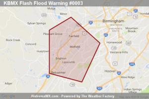 Flash Flood Warning Issued For Parts Of Jefferson County Until 9:15PM