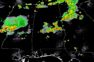 Several Stronger Storms Out There At 4:50 PM