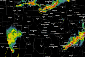 A Quick Check At 7:05PM; Damage Reports So Far Today In Central Alabama