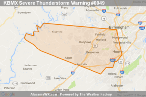 The Severe Thunderstorm Warning For South Central Jefferson County Will Expire At 3:45 PM CDT