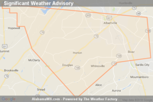 Significant Weather Advisory For Southern Marshall County Until 9:00 PM CDT
