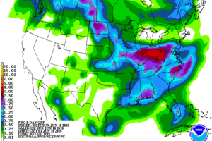 Daily Storms Continue with Humid Air Mass