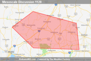 SPC Mesoscale Discussion: Severe Potential… Watch Possible