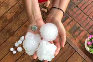 Golf Ball To Baseball Size Hail Reported in Cleburne County