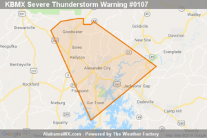 The Severe Thunderstorm Warning For West Central Tallapoosa County Will Expire At 10:15 PM CDT