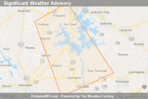Significant Weather Advisory For Northeastern Elmore,  Southwestern Tallapoosa And Southeastern Coosa Counties Until 11:45 PM CDT