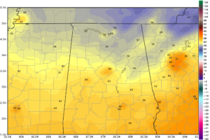 Numerous Showers/Storms into Early Tuesday