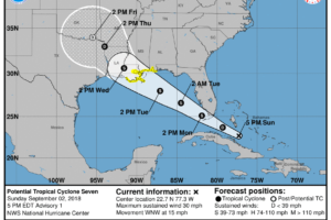 Tropical Storm Watch For The Alabama Gulf Coast