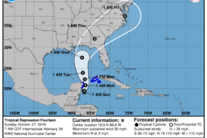 Latest Update On The Gulf Coast Tropical Threat