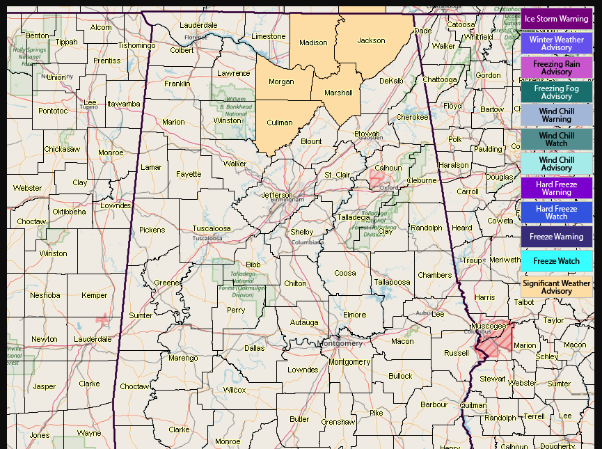 Significant Weather Advisory For Patchy Dense Fog Across Portions Of ...