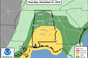 Rain This Morning; Much Cooler Tomorrow